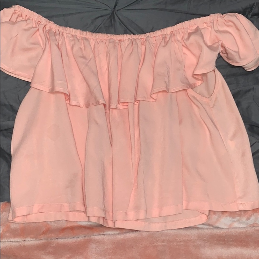 Pink Crop top